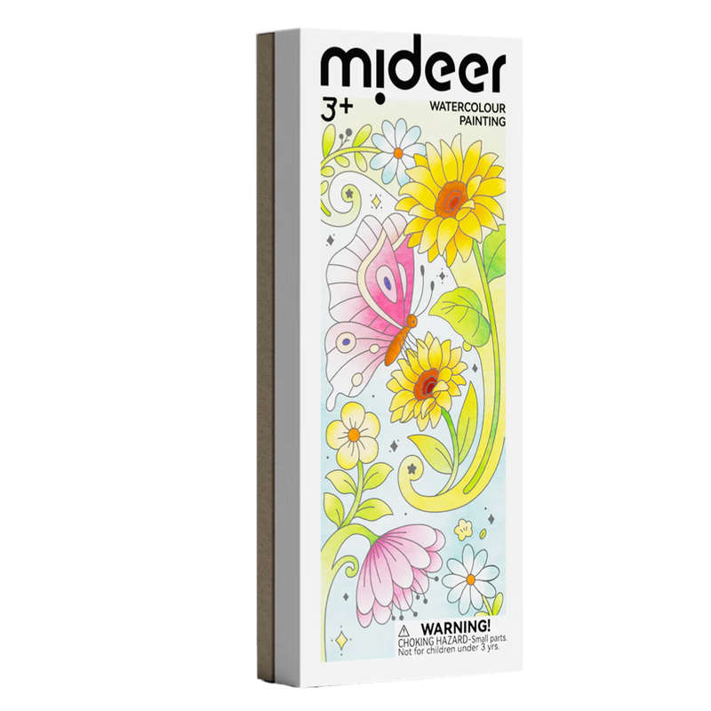 Mideer - Watercolour Painting Set - Travel Size - The Flower And The Butterfly