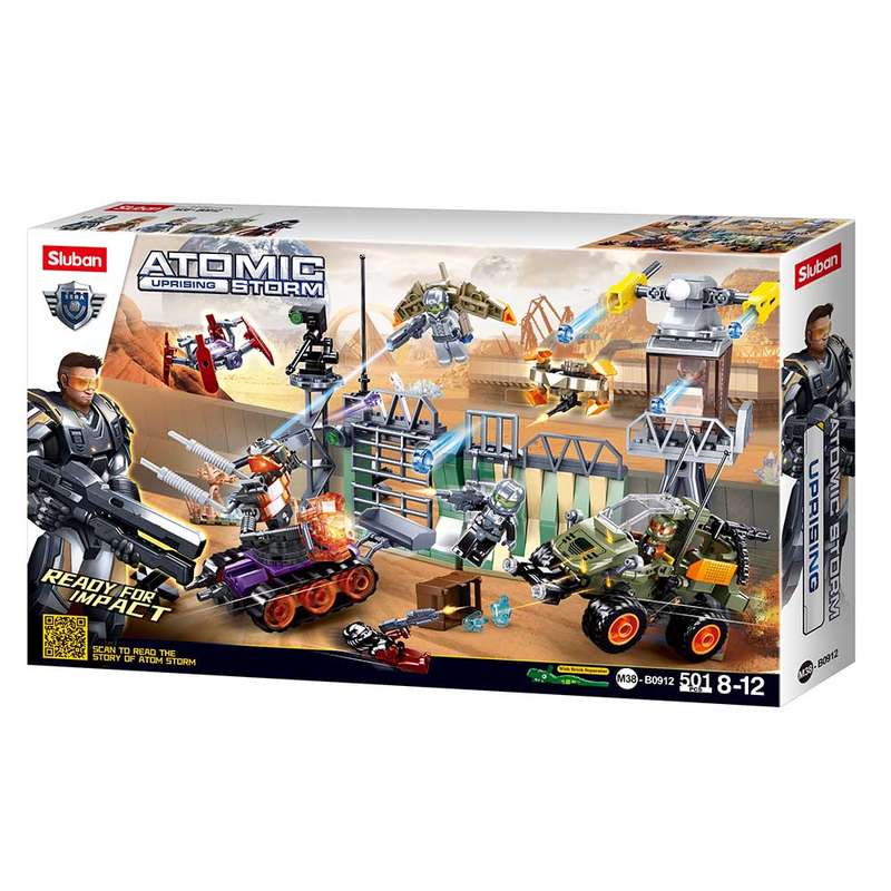 Sluban - Atomic Storm Uprising - Outpost - 501pcs