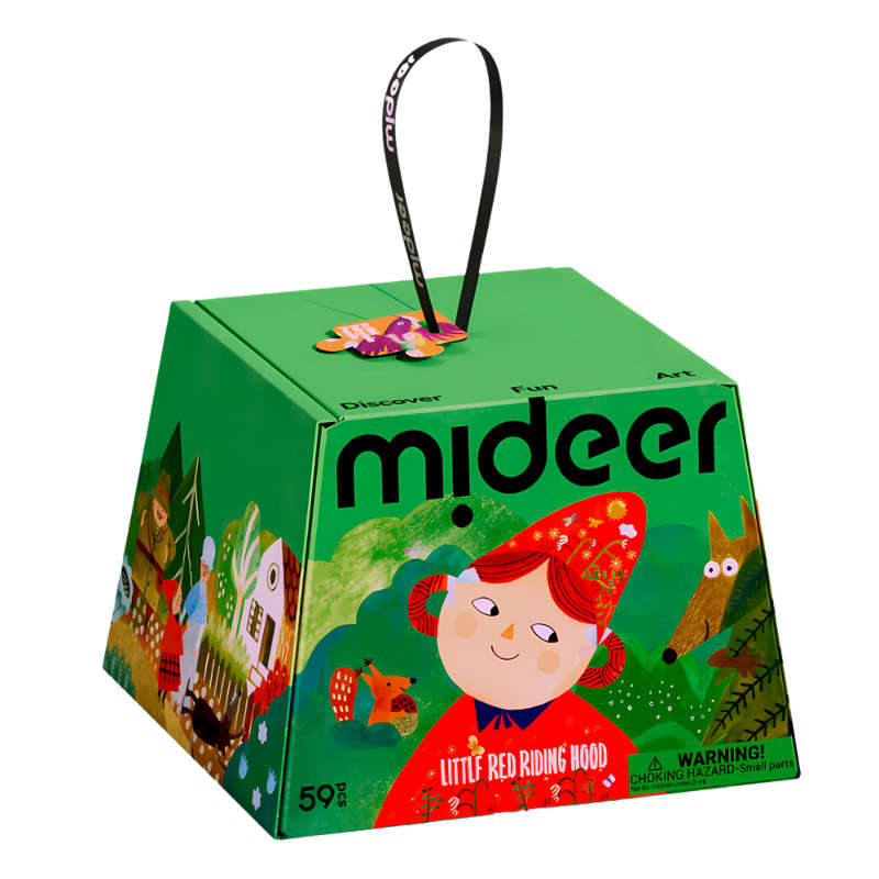 Mideer - Artist Fairytale Puzzle: Little Red Riding Hood 59pcs