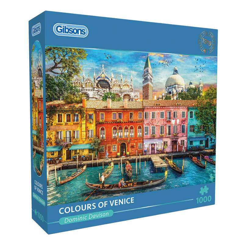 Gibsons - Colours of Venice - Jigsaw Puzzle - 1000pcs