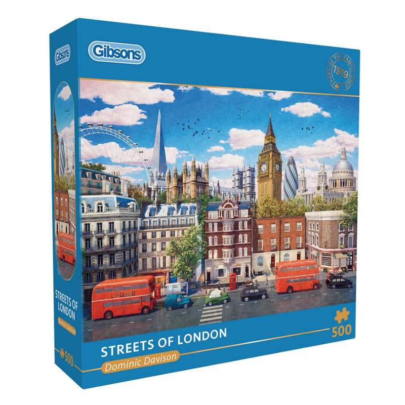 Gibsons - Streets of London - Jigsaw Puzzle - 500pcs