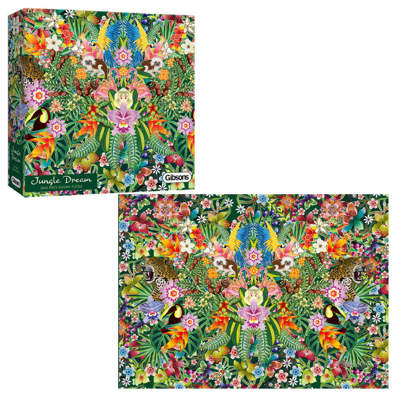 Gibsons - Catalina Estrada - Jungle Dream - Jigsaw Puzzle - 1000pcs
