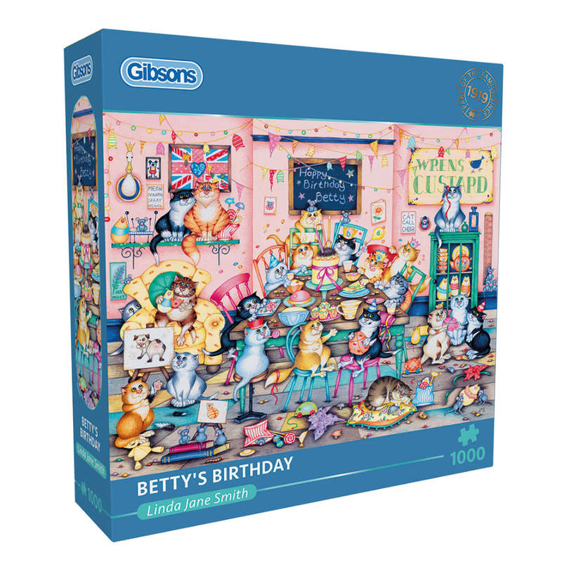Gibsons - Bettys Birthday - Jigsaw Puzzle - 1000pcs