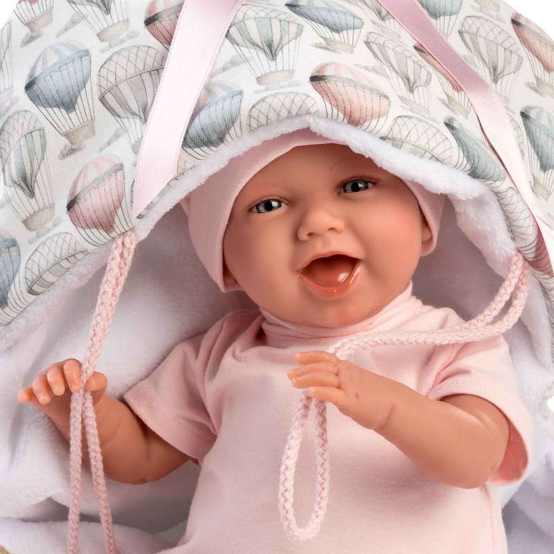 Llorens - Baby Doll with Sleeping Bag, Clothing & Accessories: 40cm (Mechanism Optional)
