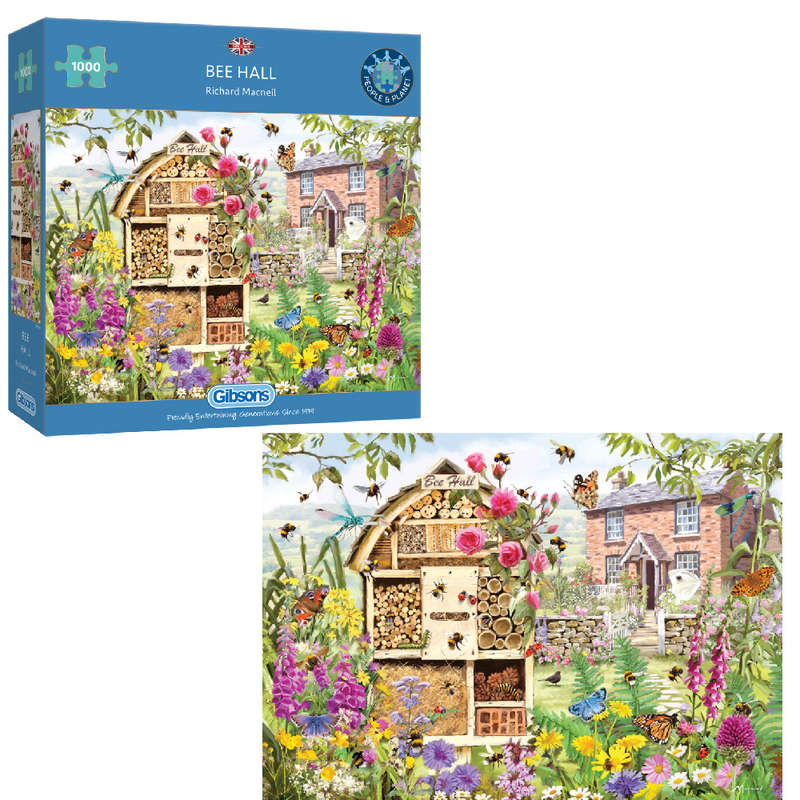 Gibsons - Bee Hall - Jigsaw Puzzle - 1000pcs