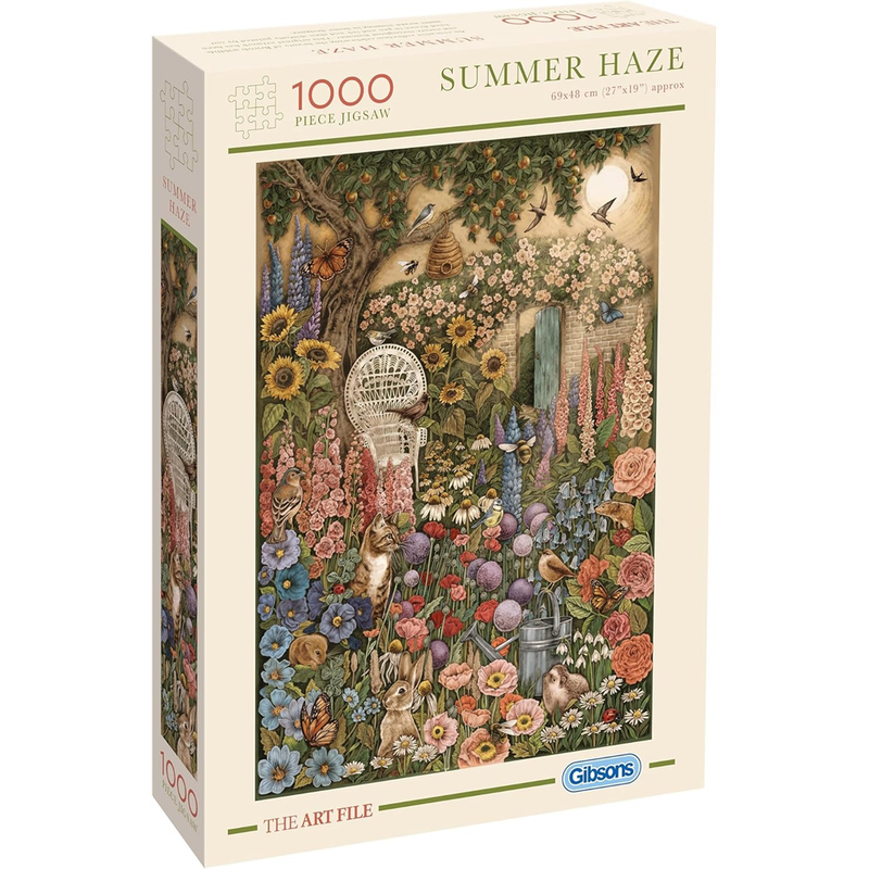 Gibsons - The Art File: Summer Haze - Jigsaw Puzzle - 1000pcs