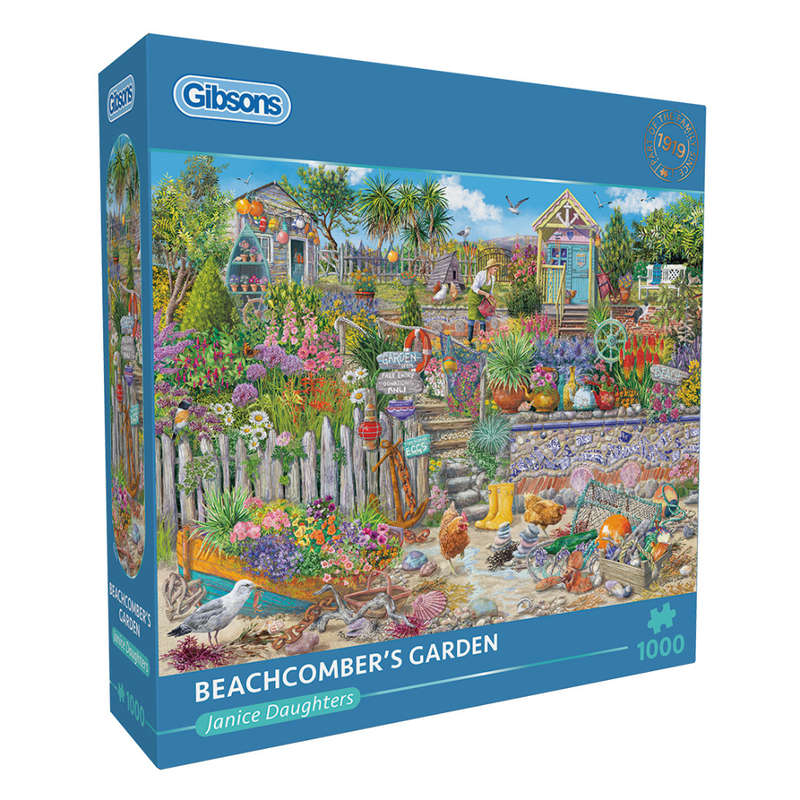 Gibsons - Beachcombers Garden - Jigsaw Puzzle - 1000pcs
