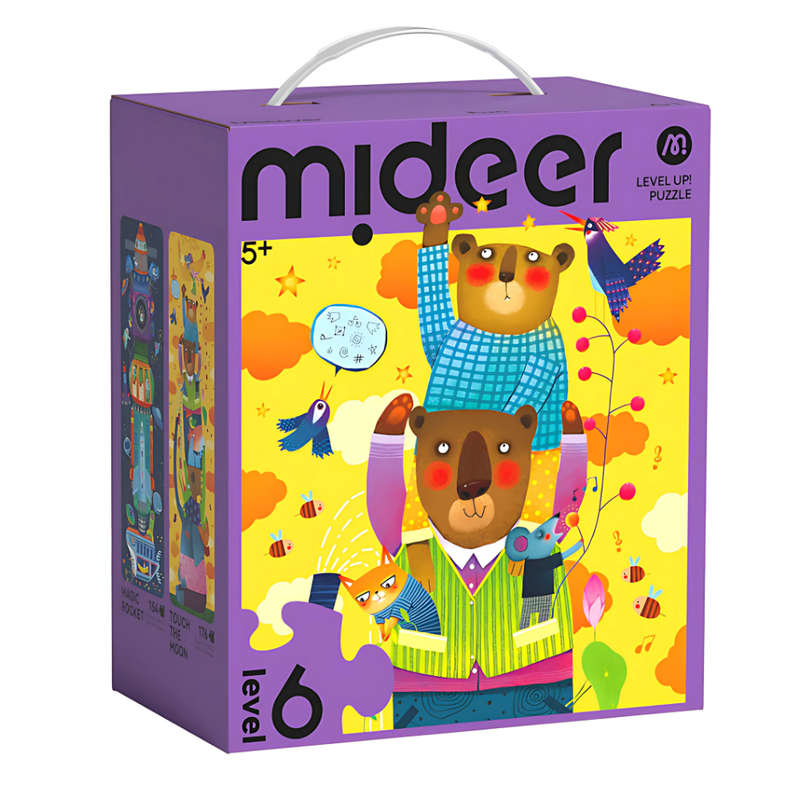 Mideer - Level Up Puzzles - Level 6: World Imagination 154-176pcs