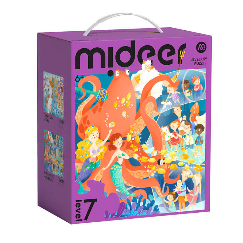 Mideer - Level Up Puzzles - Level 7: Song Of The Sea 208-252pcs