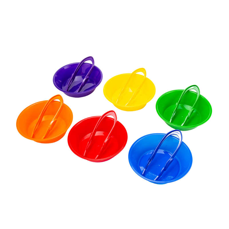 Greenbean - Colour Sorting Bowls and Tweezers Set - 12pcs