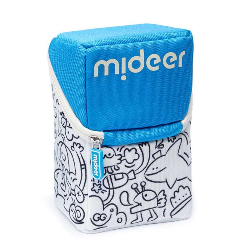 Mideer - Acrylic Markers with Doodle Bag - Brush Tip - 24 Colours