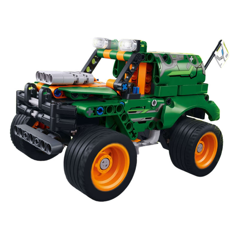 Sluban Building Set: Power Bricks - Pullback SUV Car - 210 Pieces