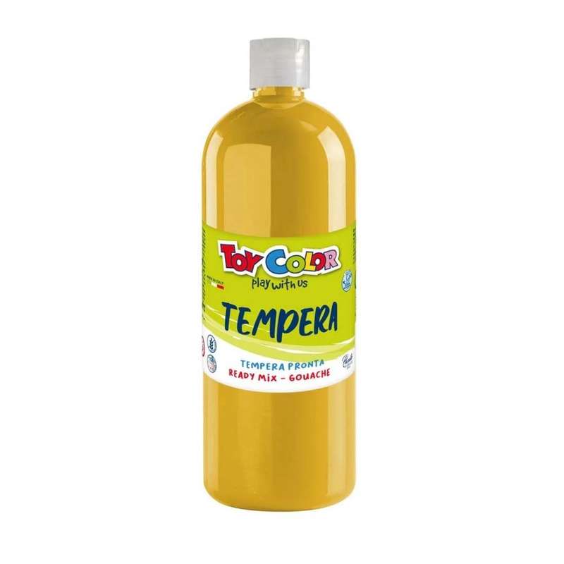 Toy Color - Superwashable Ready-Mix Tempera Paint for Kids - 1000ml