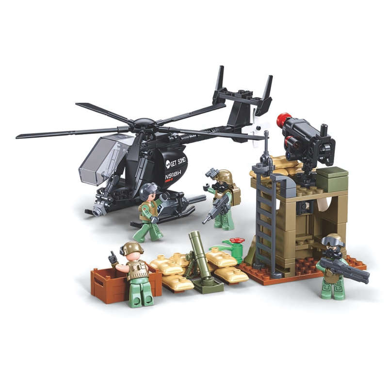 Sluban Building Set: Army - Joint Assault A - 744 Pieces