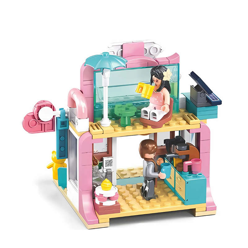 Sluban Building Set: Metropolis - Coffee Shop - 241 Pieces