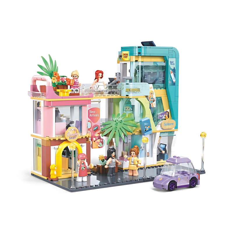 Sluban Building Set: Metropolis - D.C. Department Store - 725 Pieces