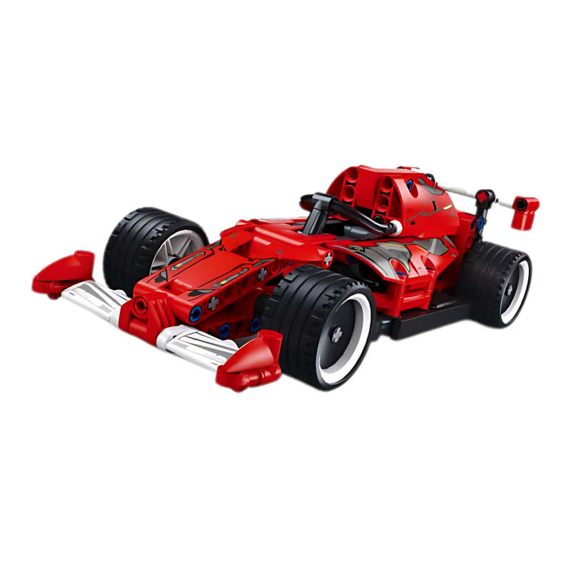 Sluban Building Set: Power Bricks - Pullback Formula Car - 210 Pieces