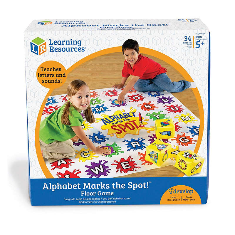 Learning Resources - Alphabet Marks the Spot Activity Set