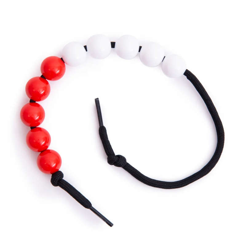 EDX Education - Demo String Bead Abacus - 10 Beads - 18mm