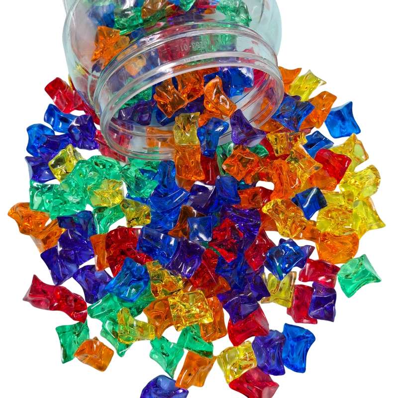Greenbean - Translucent Gems - Sensory Math Manipulatives - 216pcs