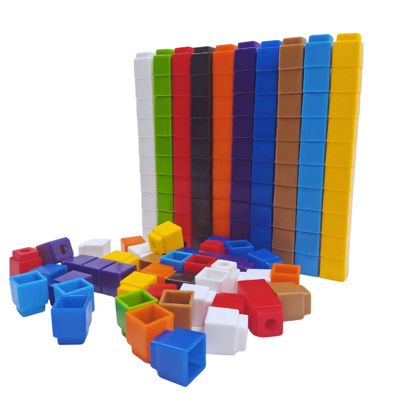 Greenbean - Unifix Cubes - Math Manipulatives - 500pcs