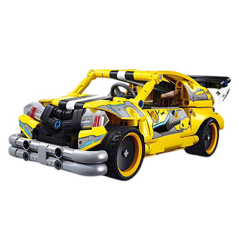 Sluban Building Set: Power Bricks - Pullback Sports Car - 249 Pieces
