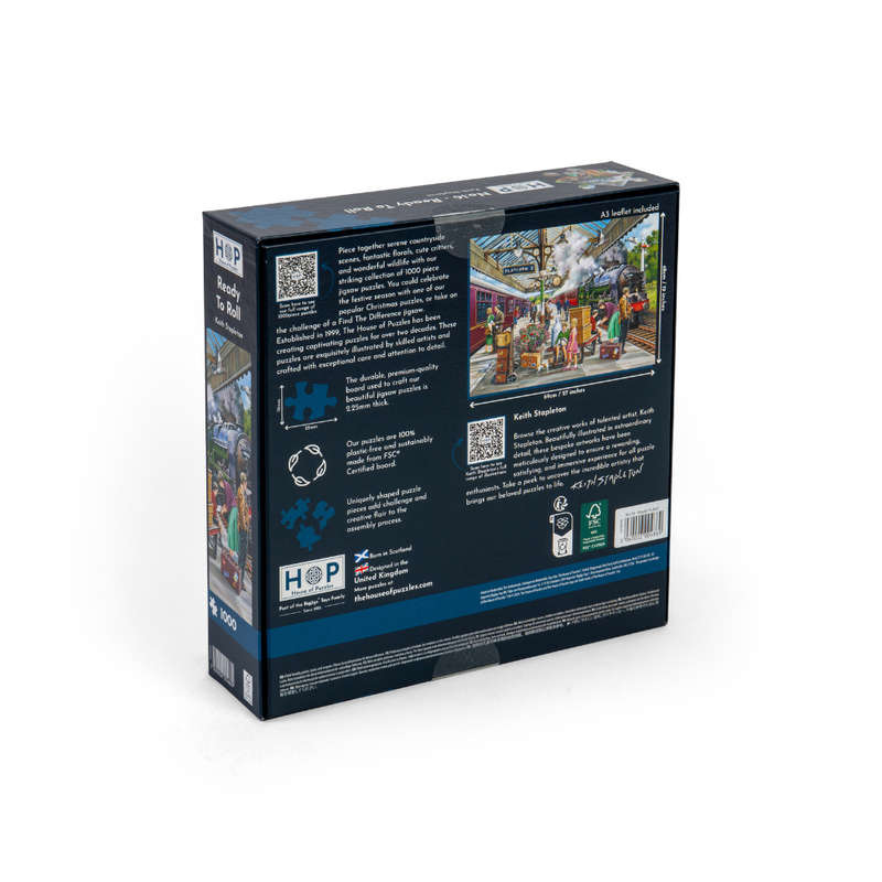 House of Puzzles - No.16 - Ready To Roll - 1000 Piece Jigsaw Puzzle