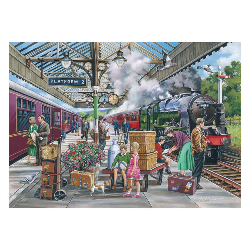 House of Puzzles - No.16 - Ready To Roll - 1000 Piece Jigsaw Puzzle