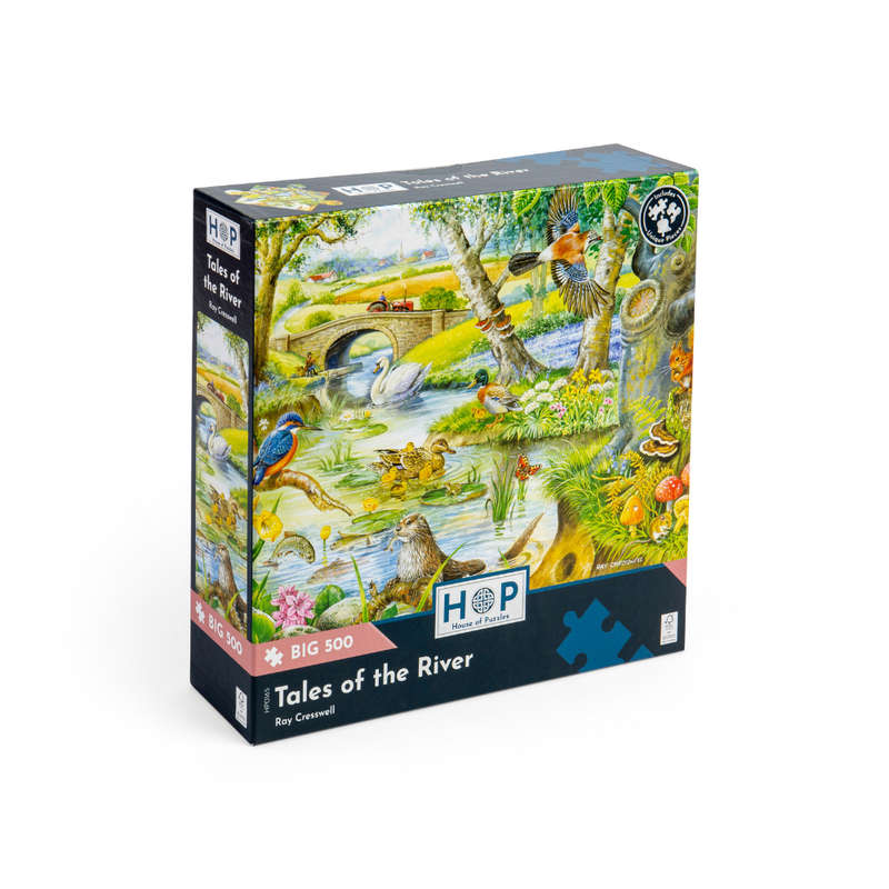 House of Puzzles - Tales Of The River - XL Pieces - 500 Piece Jigsaw Puzzle