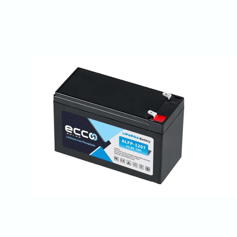 12.8V 7AH ECCO/OAKLY Lithium Iron Battery (LiFePO4) ALFP-1207