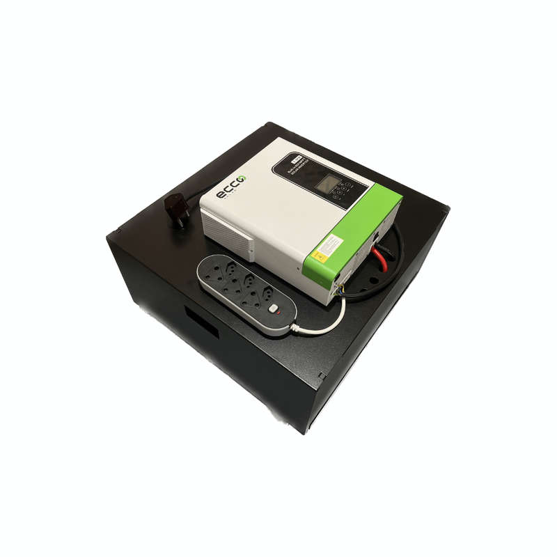 3.5KVA Hybrid Inverter System with 2x 100AH Deep Cycle Batteries, 100A MPPT, Solar Ready