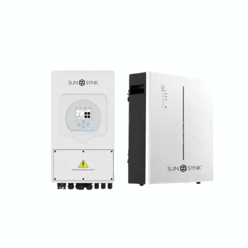 Sunsynk 5.5KVA Hybrid Inverter + 5.32kWh Sunsynk Lithium Battery / Off-Grid & Grid-Tied Solar Sys...
