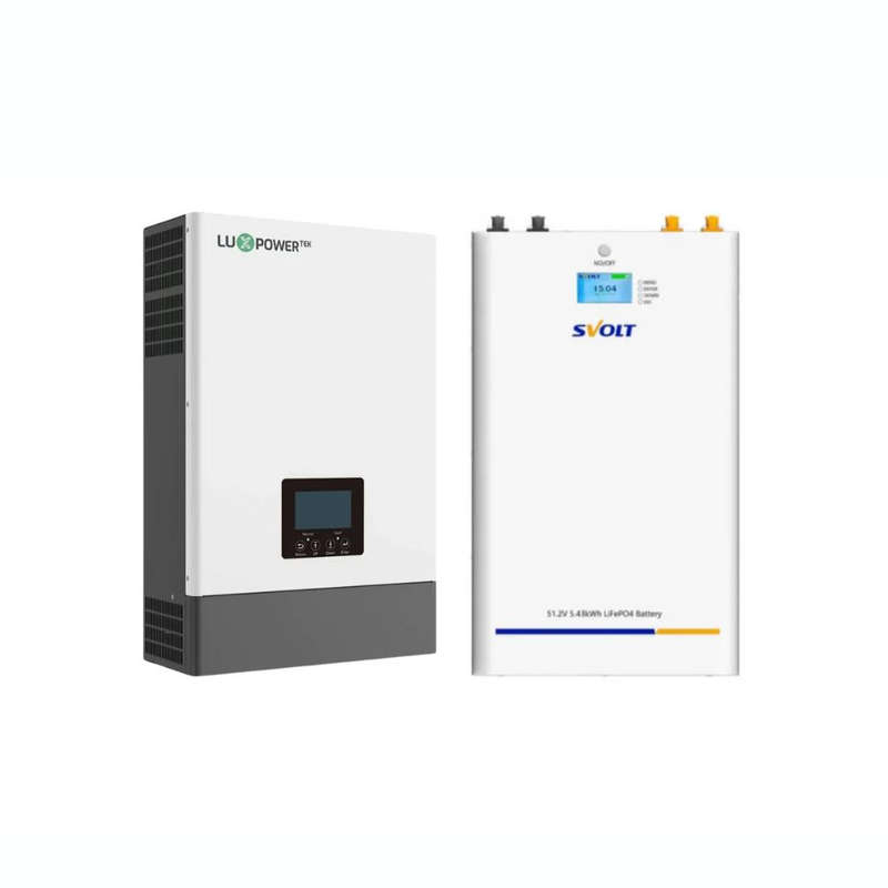 LUXPOWER 5KW Off-Grid Inverter & SVOLT 5.43kWh Lithium Battery Package