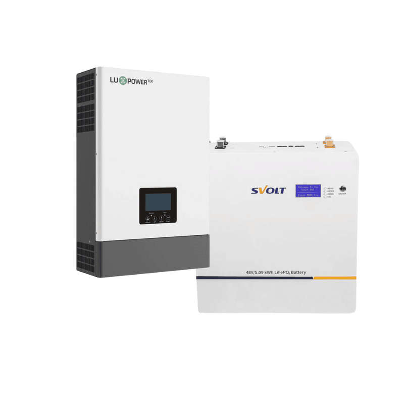 Luxpower 5KVA / 5000W Hybrid Inverter + 5.43kWh SVOLT Lithium Battery | Advanced Solar Power Solu...
