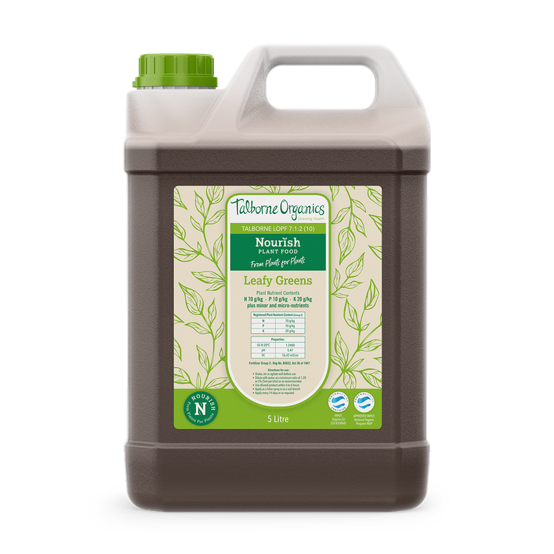 Talborne Nourish 7:1:2, Organic Liquid Fertilizer