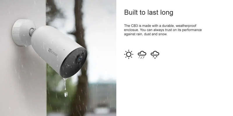 EZVIZ CB3 Solar Panel Bundle 1080P (2MP)
