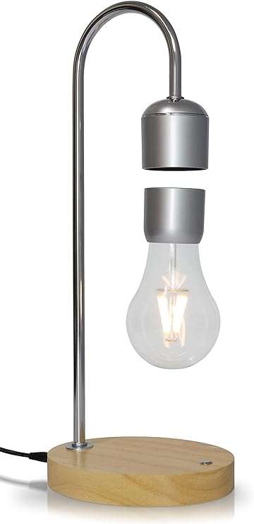 Magnetic Levitating Lamp with Wireless Charger
