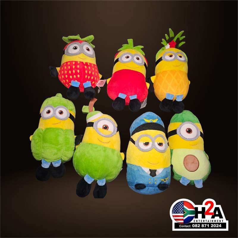 Minions Plush (25cm)  Despicable Me Stuffed Toys