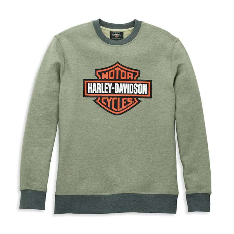 Men's Bar and Shield Graphic Pullover - 2XL