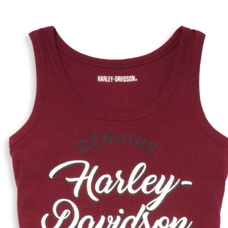 Women's Silver Wing Script Font Tank - L