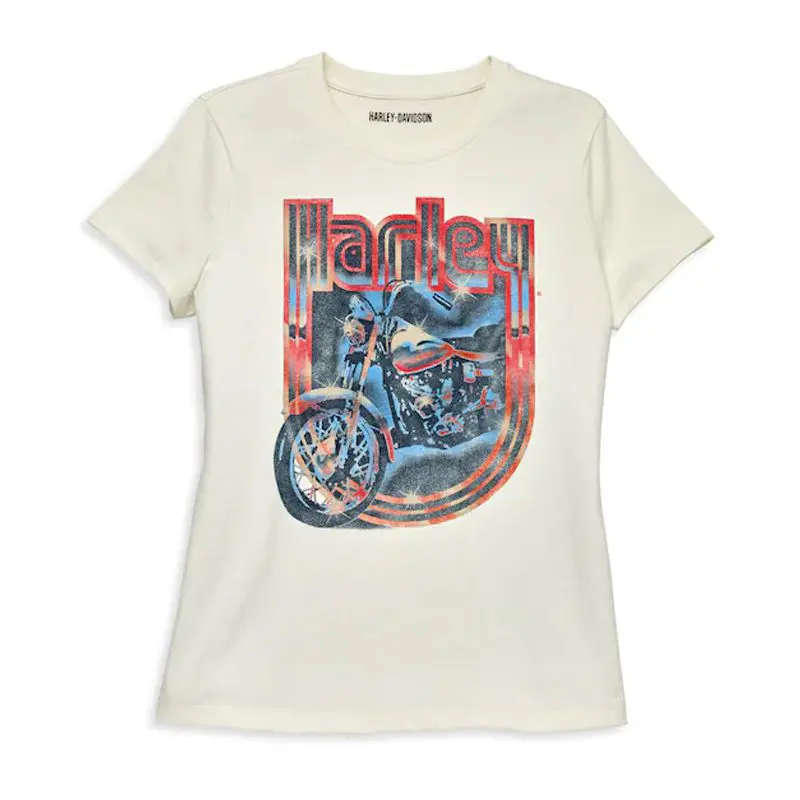 Women's Retro Bike Graphic Tee - 2XL