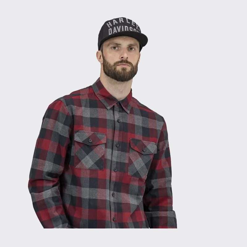Men's Buffalo Plaid Shirt - M