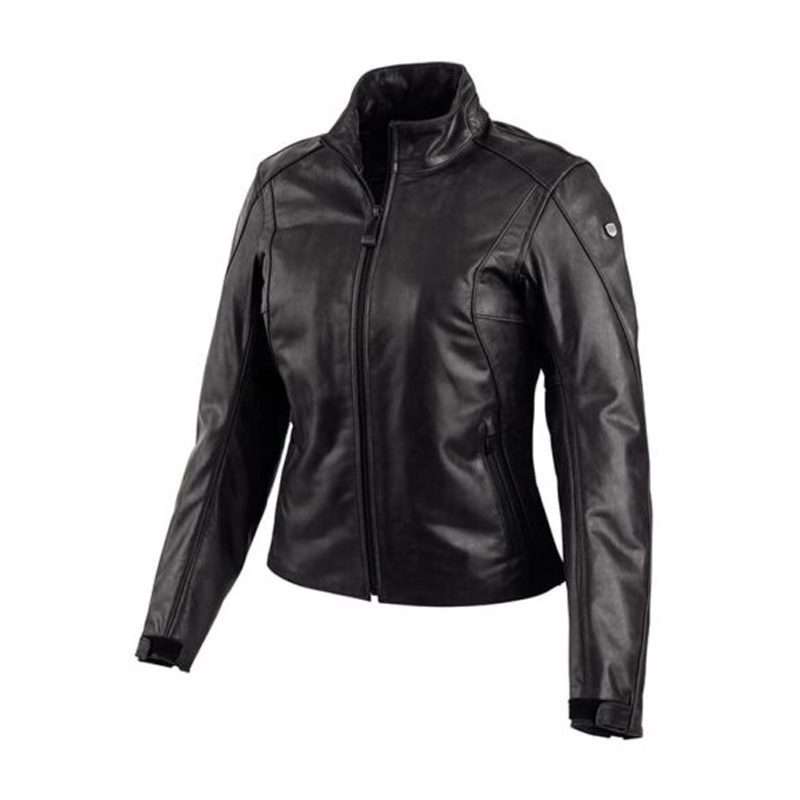 Womens Monovale Leather Jacket - S
