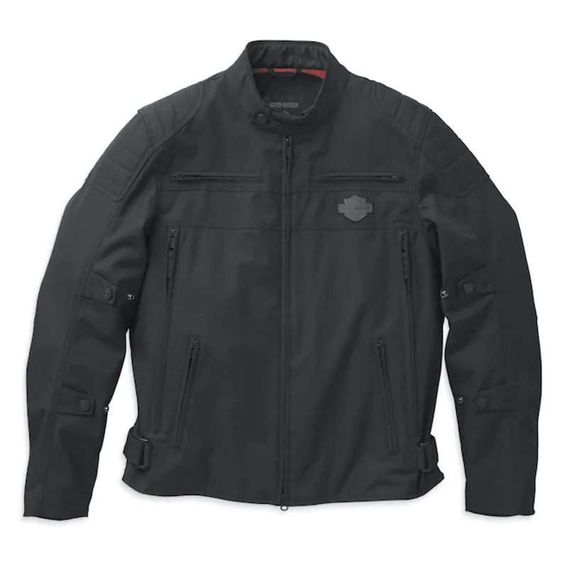 Men's Bagger Mens Textile Riding Jacket with Backpack - S