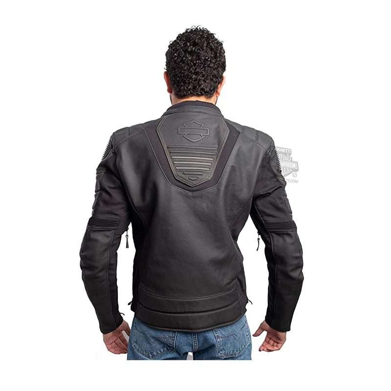 Mens Watt Leather Jacket - S