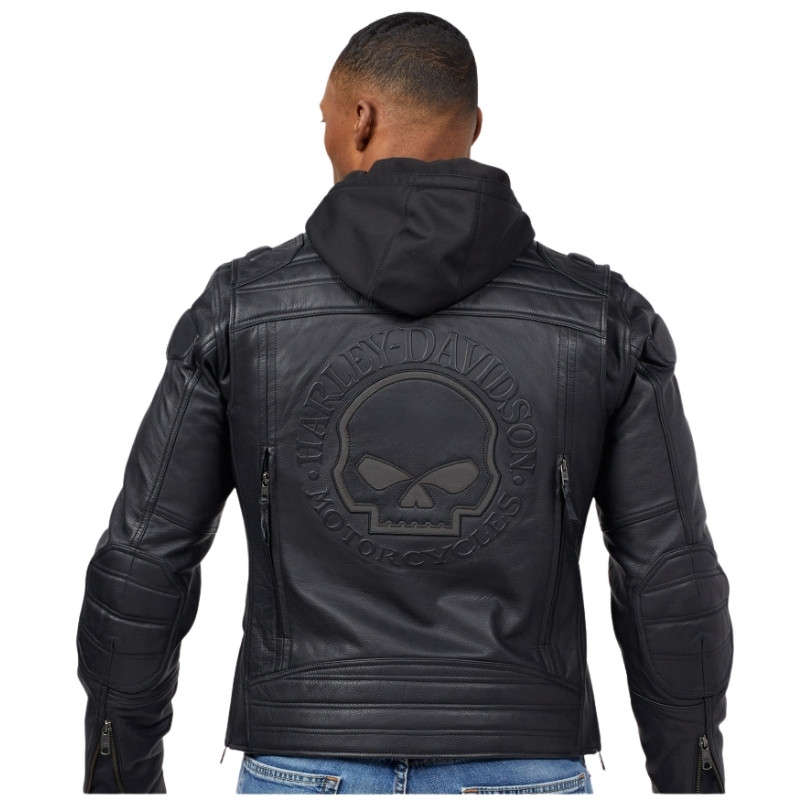 Men's Auroral II 3-in-1 Leather Jacket - 4XL