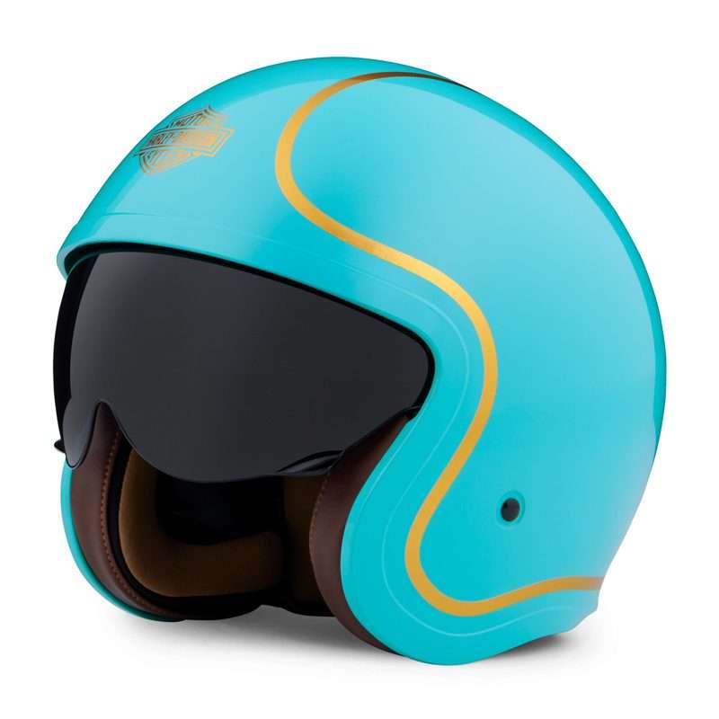 Helmet M06 Boogie 3/4 light gloss blue - 2XL