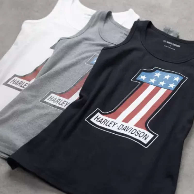 Women's Ultra Classic #1 Race Ribbed Tank - L
