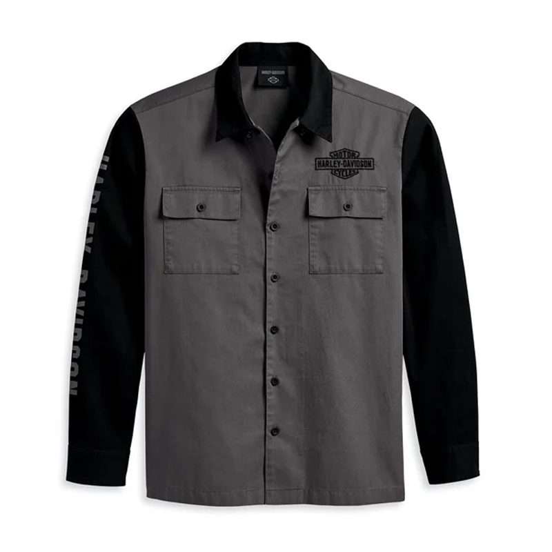 Men's Mechanic Shirt - colourblocked