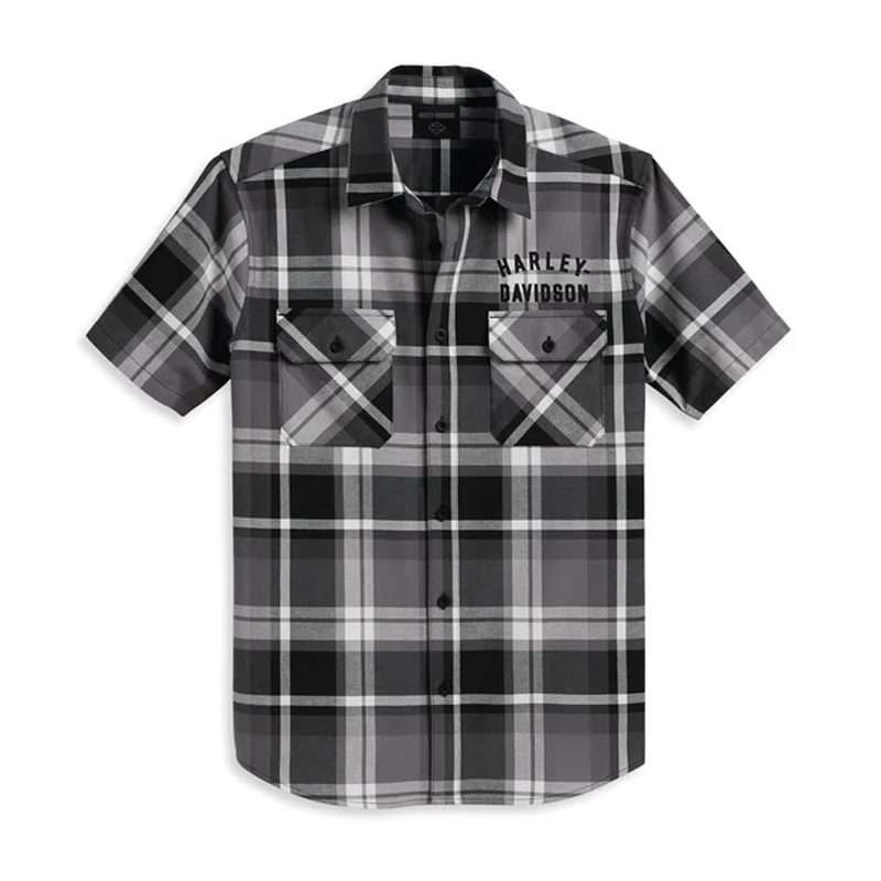 Mens Staple Plaid Shirt  Neutral Plaid - XL
